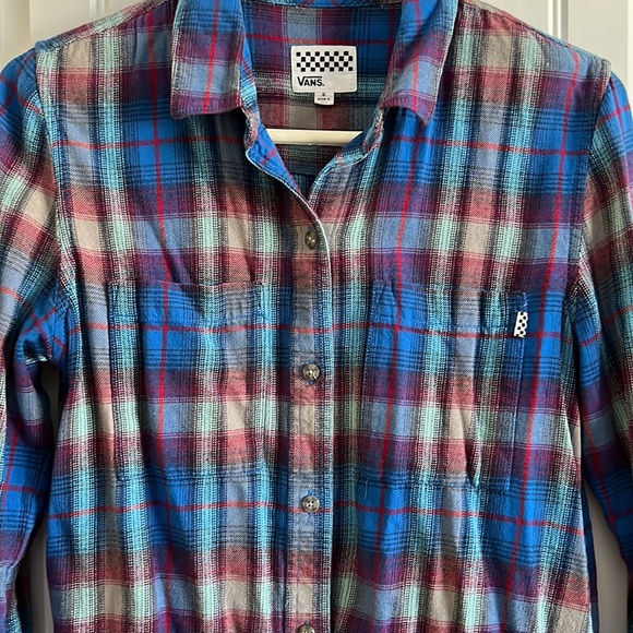Vans Plaid Button Down (S) - Picture 6 of 6